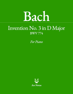 Invention No. 3 in D Major, BWV 774