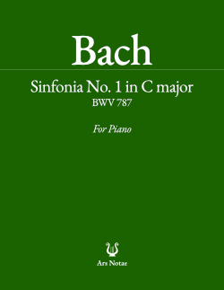 Sinfonia No. 1 in C Major, BWV 787