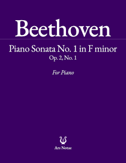 Piano Sonata No. 1 in F minor, Op. 2, No. 1