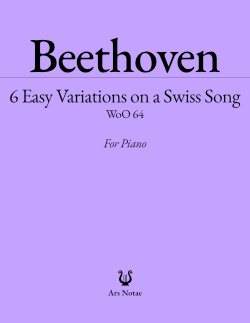 6 Easy Variations on a Swiss Song, WoO 64